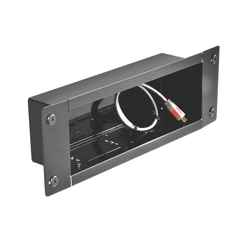 Peerless Medium In-Wall Storage Box (Black) IBA3