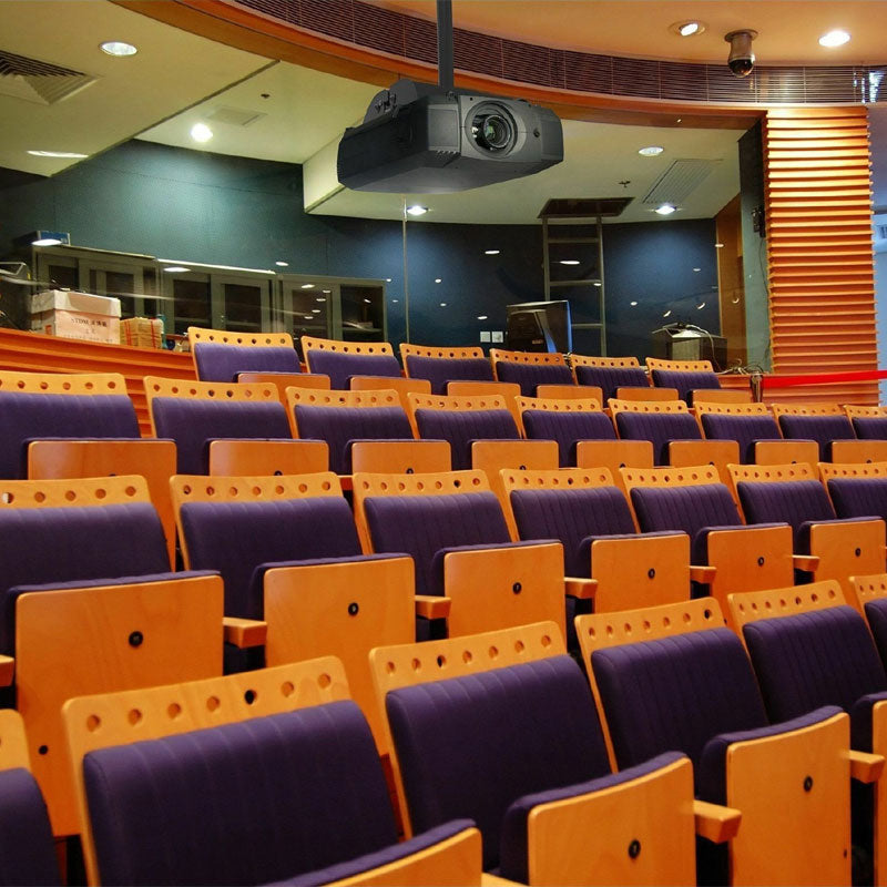 Peerless-AV Dedicated Heavy Duty Projector Mount PJR250, heavy-duty projector mount installed auditorium view