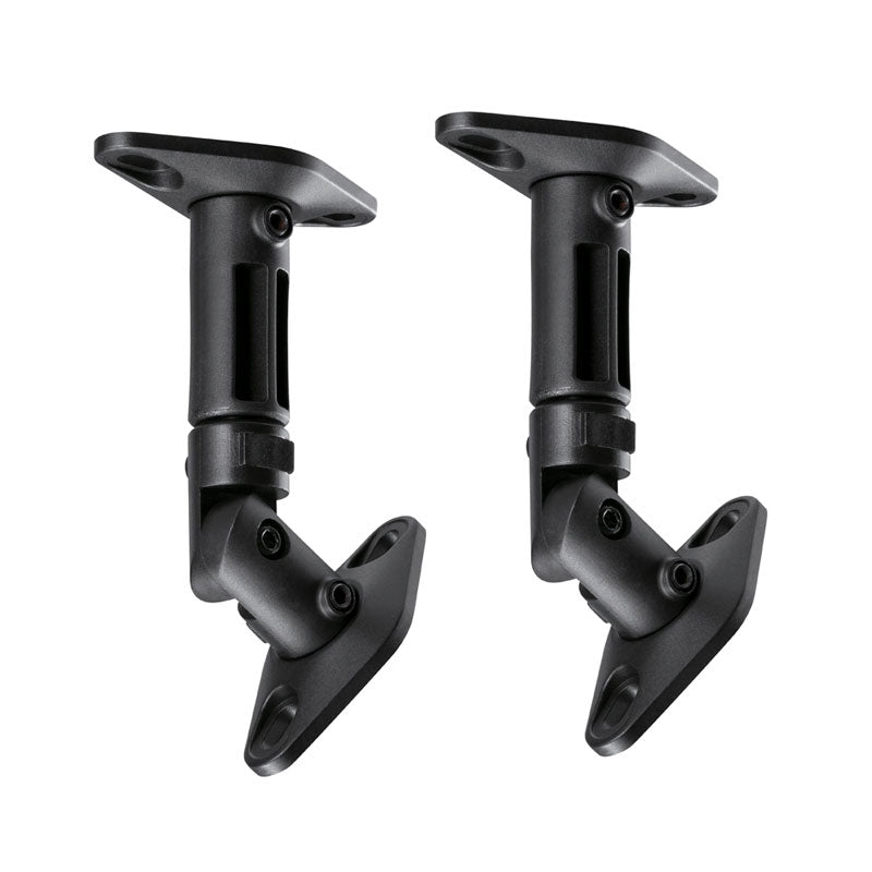 Peerless Universal Wall or Ceiling Satellite Speaker Mounts (Black, Qty 2) 
