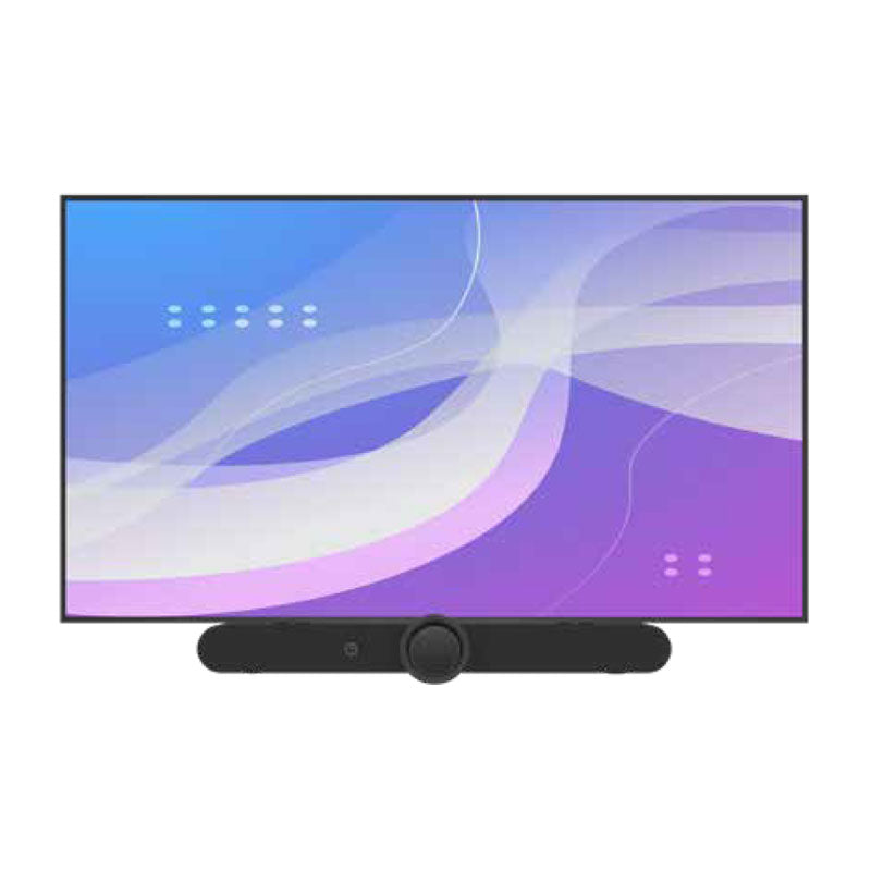 Peerless-AV Universal UC/VC Soundbar Mount ACC-SB2, single-screen video conferencing bar configuration