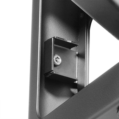 Peerless-AV Large Hospitality Pull-Out Pivot TV Wall Mount HPF650, wall mount locking latch close-up
