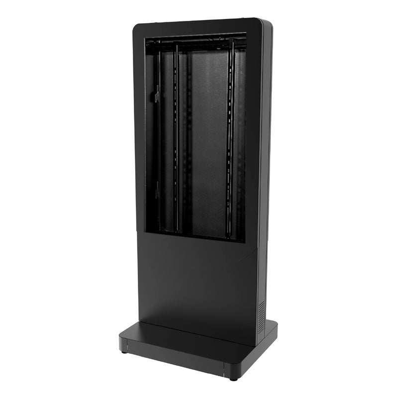 Peerless Indoor Portrait Kiosk (55 in, Wheel Base, Black) KIPC2555-WHL