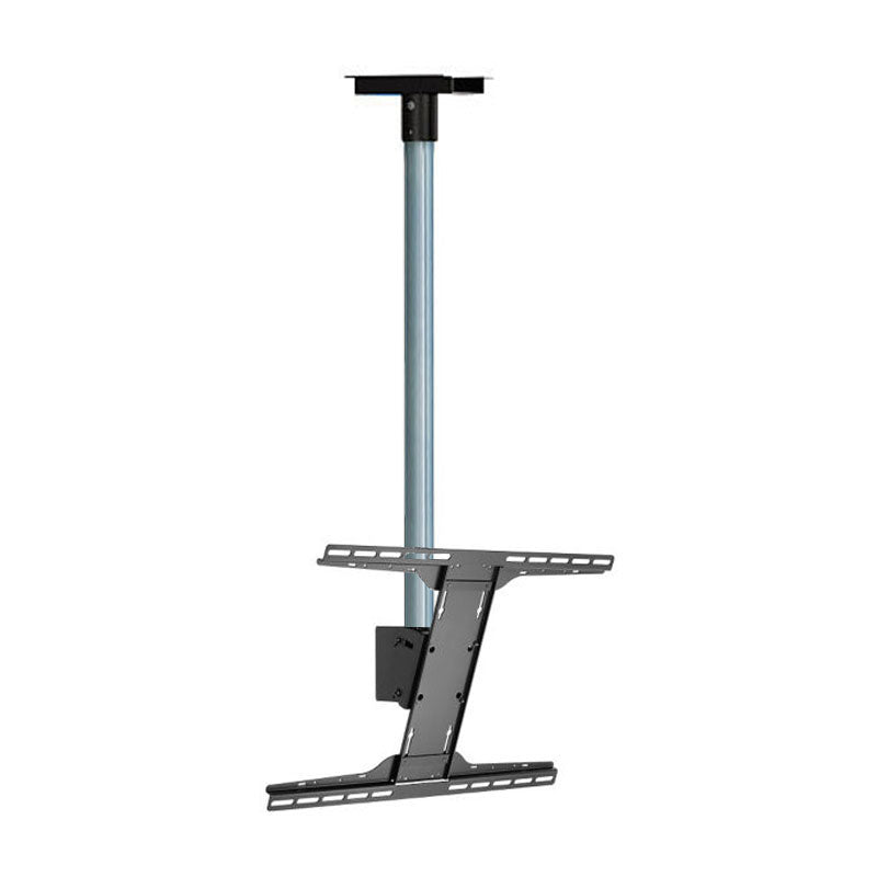 Peerless Modular TV Ceiling Mount (1M, Flat, Zinc) MOD-FPSKIT100-CPF