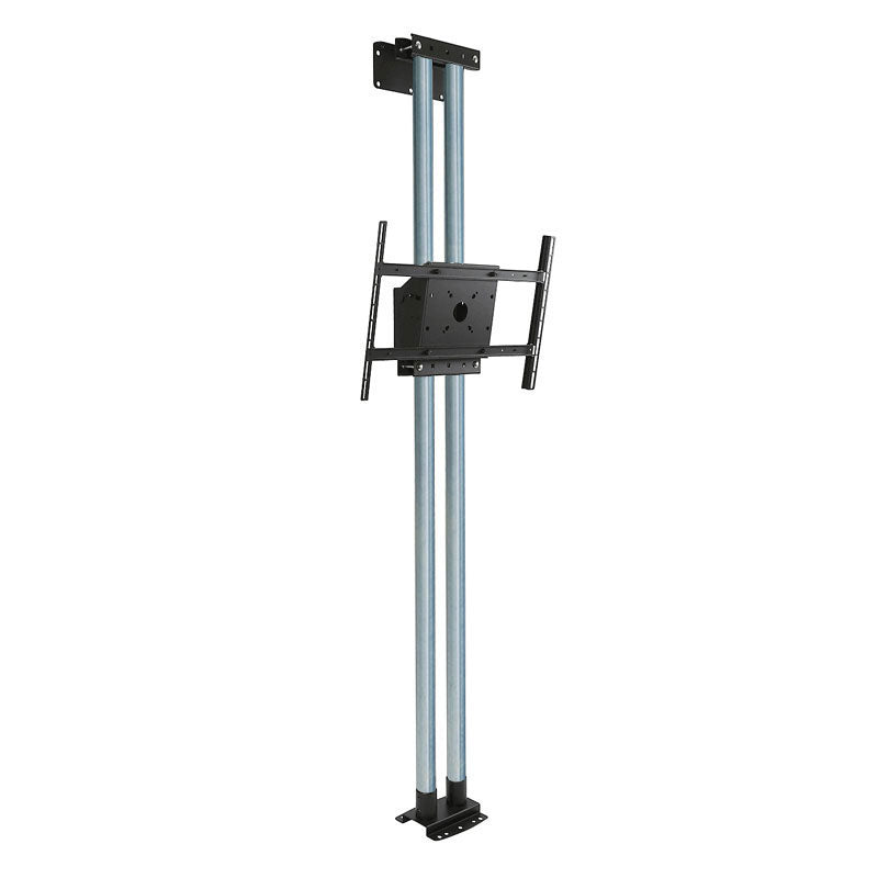 Peerless Floor-to-Wall TV Mount Kit Bundle (Zinc) MOD-FW2BUNDLE