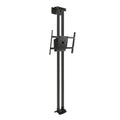 Peerless Floor-to-Wall TV Mount Kit Bundle (Black) MOD-FW2BUNDLE-B