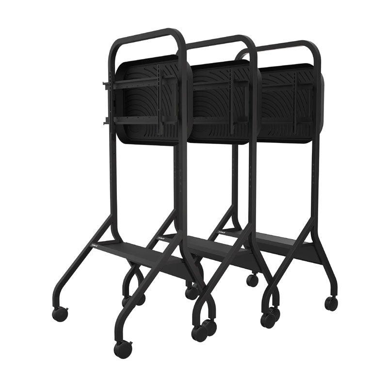 Peerless-AV SmartMount Large Universal Flat Panel Cart SR860, nested mobile display carts
