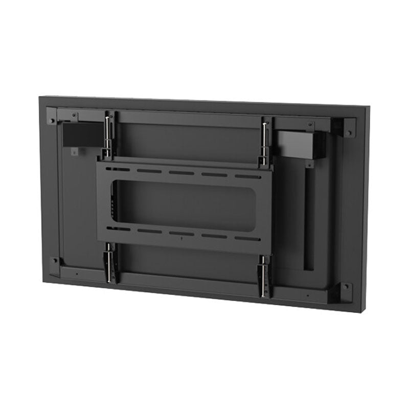 Premier Mounts Outdoor Fixed Mount 7170-1107-00, recessed display mount behind a landscape screen