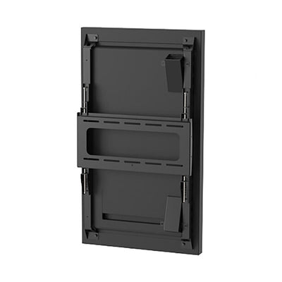 Premier Mounts Outdoor Fixed Mount 7170-1107-00, recessed display mount behind a portrait screen