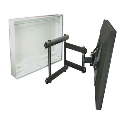 Premier Mounts In-Wall TV Mount Bundle AM300-INW, dual-display articulating wall mount expanded configuration