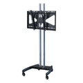 Premier Mounts Large Nesting TV Cart (60 H, Tilt, Chrome) BW60-MS2