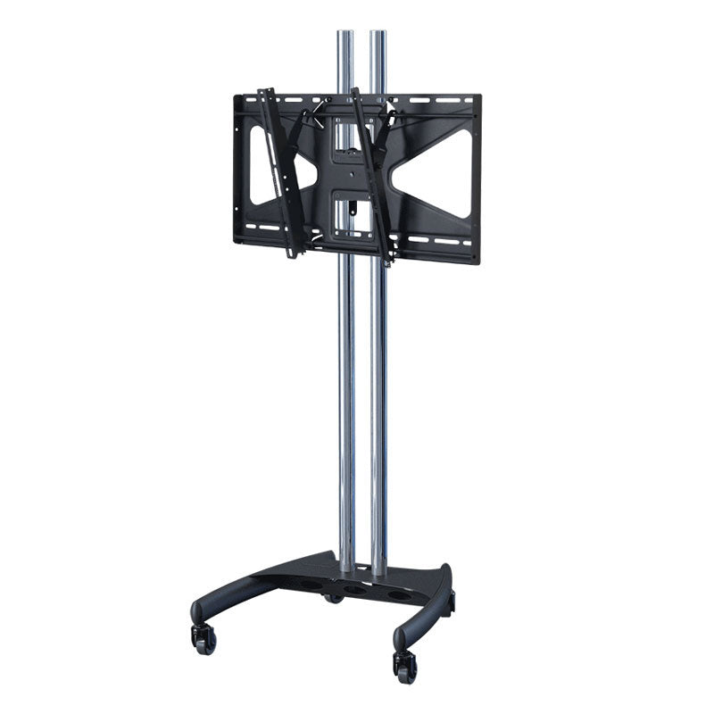 Premier Mounts Large Nesting TV Cart (60 H, Tilt, Chrome) BW60-MS2