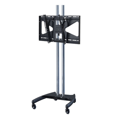 Premier Mounts Large Nesting TV Cart (60 H, Tilt, Chrome) BW60-MS2