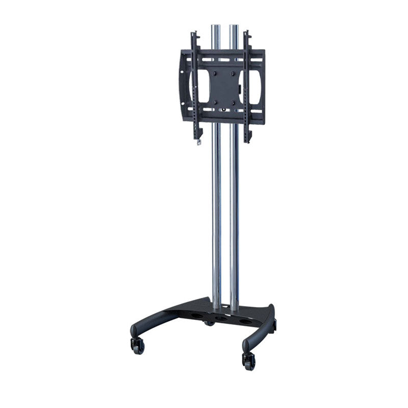 Premier Mounts Nesting TV Cart (60 H, Flat, Port/Land, Chrome) BW60-PFDM2