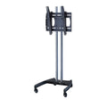 Premier Mounts Nesting TV Cart (60 H, Tilt, Port/Land, Chrome) BW60-PTDM2