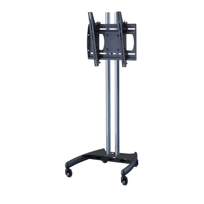 Premier Mounts Nesting TV Cart (60 H, Tilt, Port/Land, Chrome) BW60-PTDM2