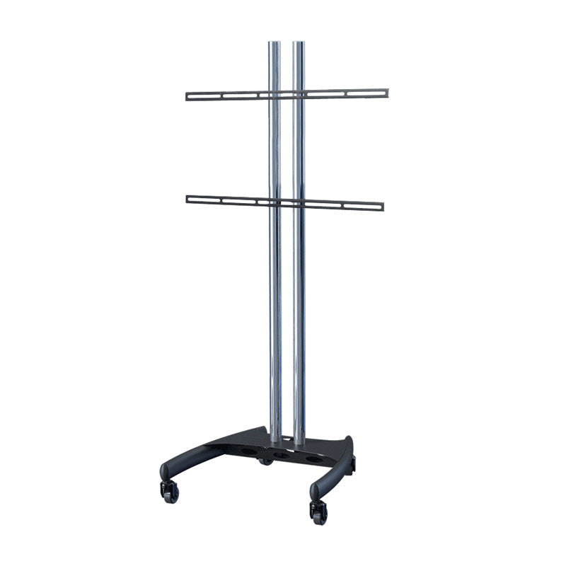 Premier Mounts Large Nesting TV Cart (72 H, Flat, Chrome) BW72-UFA