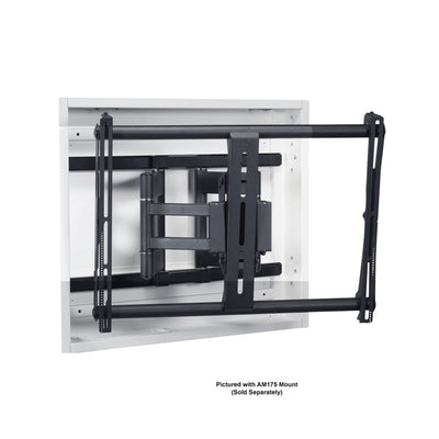 Premier Mounts In-Wall Box INW-AM325, in-wall TV mount fully retracted