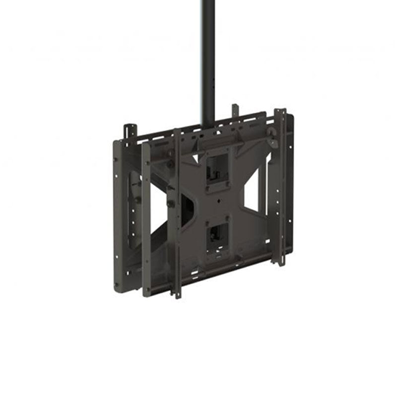 Premier Mounts Large TV Ceiling Mount PCM-B2LT, ceiling-mounted display bracket rear three-quarter view