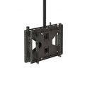Premier Mounts Large TV Ceiling Mount PCM-B2LT, ceiling-mounted display bracket rear three-quarter view