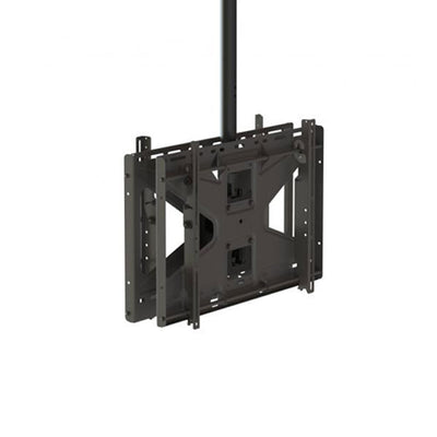 Premier Mounts Large TV Ceiling Mount PCM-B2LT, ceiling-mounted display bracket rear three-quarter view