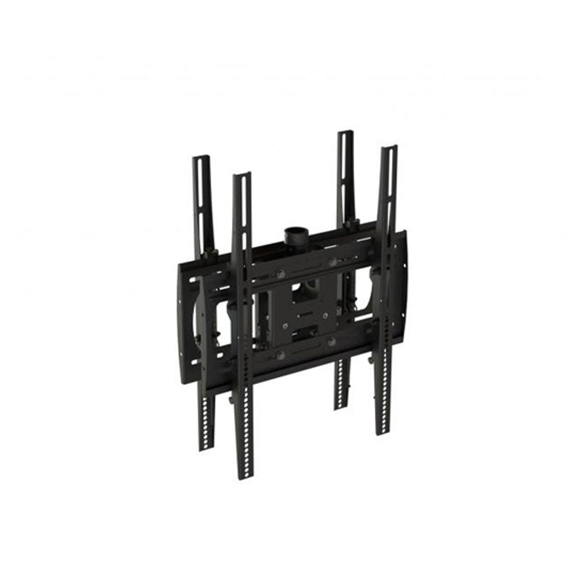 Premier Mounts Large TV Ceiling Mount PCM-B2LTP, dual display ceiling mount alternate perspective
