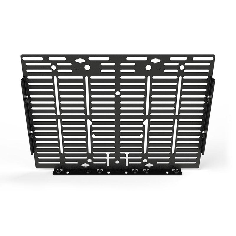 Premier Mounts Universal Media Player Bracket 7170-1009-00, perforated equipment shelf front view