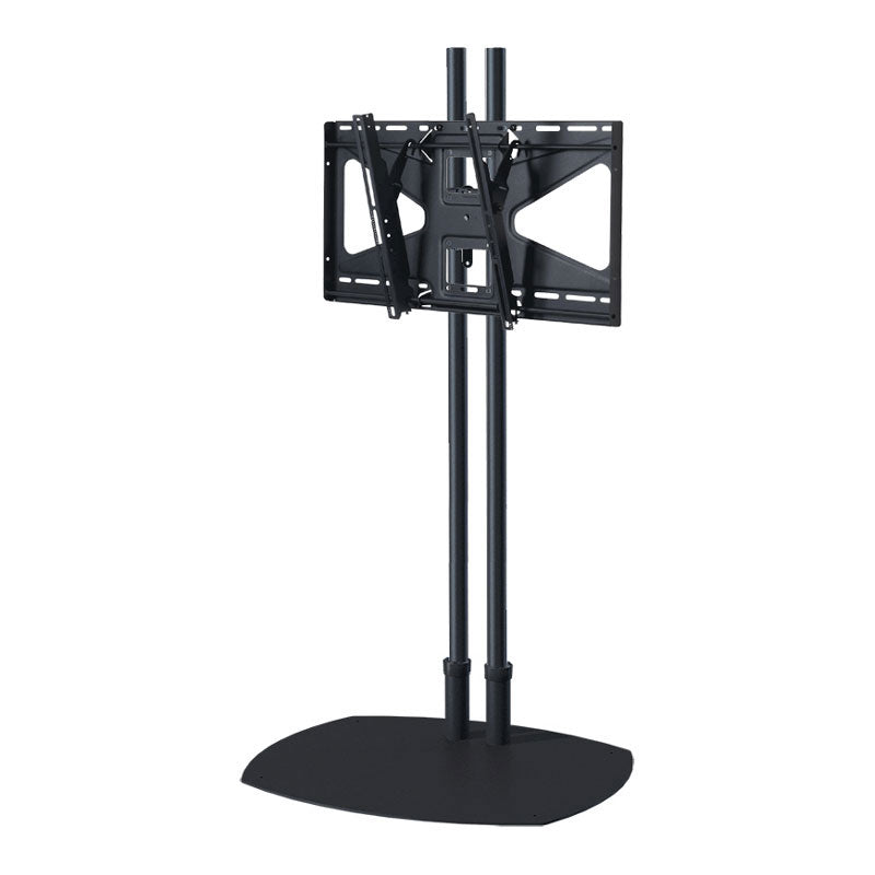 Premier Mounts Large TV Floor Stand (72 H, Tilt, Black) 7170-1096