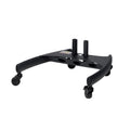 Premier Mounts TV Nesting Carts PSD-BW PSD-BWB PSD-BWL PSD-BWLB, dual-pole mobile stand wheeled base