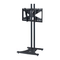 Premier Mounts 84 inch Black Floor Stand with Tilt Mount for Large Screens EB84B-MS2