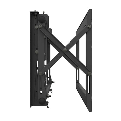 Premier Mounts Video Wall Mount LMV, scissor display mount partially extended in a side view
