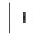 Premier Mounts 84 inch Single Black Replacement Pole P84B