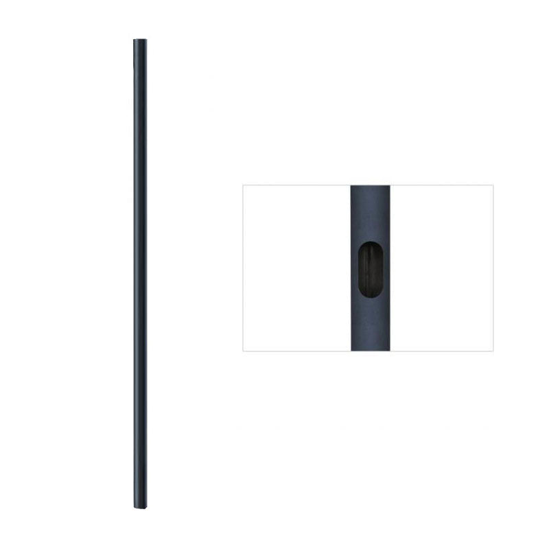 Premier Mounts 84 inch Single Black Replacement Pole P84B