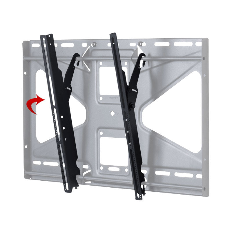 Premier Mounts Replacement Mounting Brackets for CTM-MS2 (Black) PCB-MS2