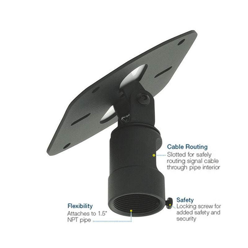 Premier Mounts Ceiling Adapter PP-TL, projector ceiling mount cable routing and safety features