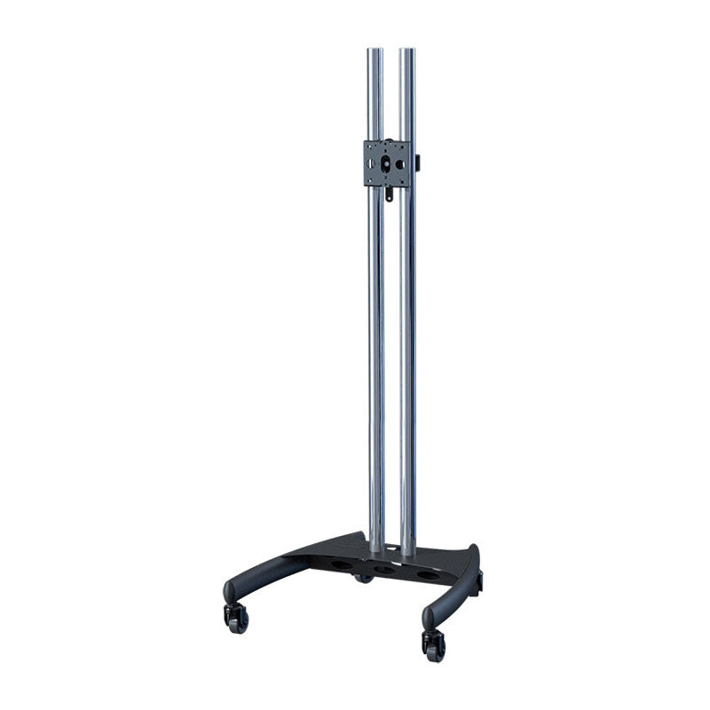 Premier Mounts 72 inch Chrome Mobile Nesting TV Cart PSD-BWL