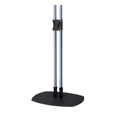Premier Mounts 60 inch High Dual Display Chrome Floor Stand PSD-CS60