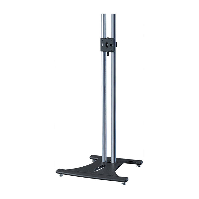 Premier Mounts 84 inch High Chrome Elliptic Floor TV Stand PSD-EB84