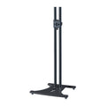 Premier Mounts 84 inch High Black Elliptic TV Floor Stand PSD-EB84B