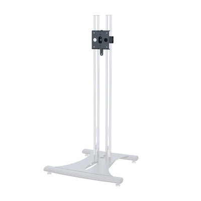 Premier Mounts Dual Pole Heavy Duty Mount Adapter PSD-HDCA, display bracket installed on dual poles