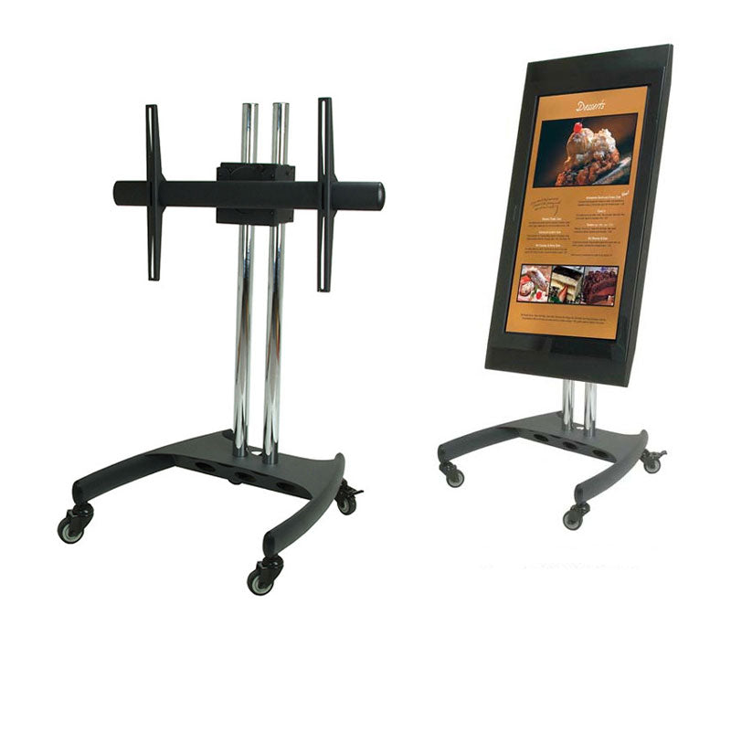 Premier Mounts Low-Profile Mobile Cart with 360 Degree Screen Rotation PSD-VPS