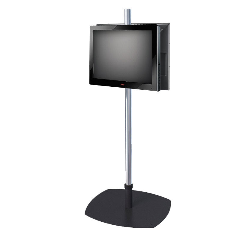 Premier Mounts Single Pole Floor Stand for Two 17-40 in. Monitors PSP-2VPM