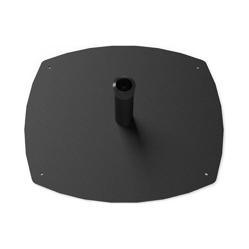 Premier Mounts Single Pole Floor Stand Base PSP-BASE, floor stand base top view