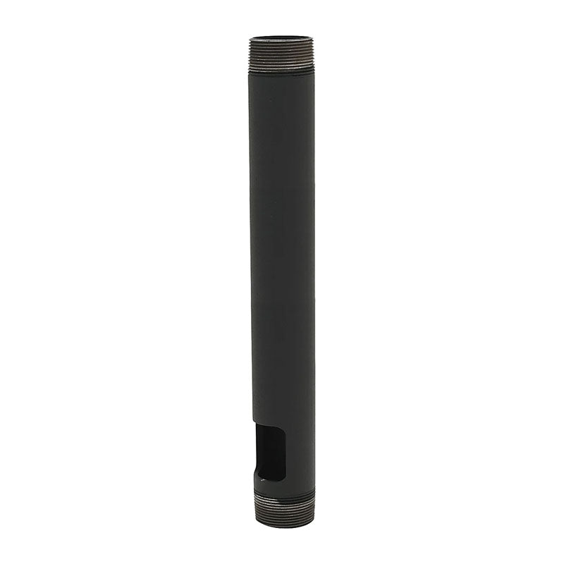Premier Mounts 24 inch Black NPT Pipe with Cable Outlet PWH-24B