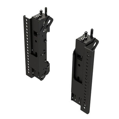 Premier Mounts Symmetry Fine Tune Display Brackets SYM-DB-FTS, display mounting bracket angled views