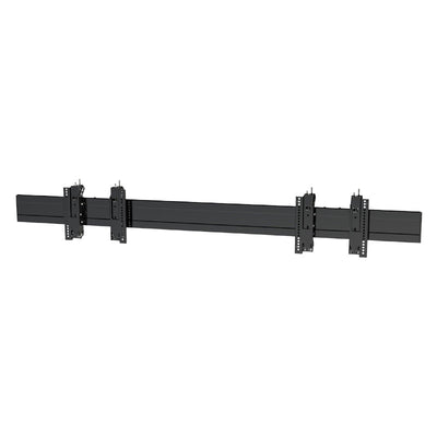 Premier Mounts Symmetry Fine Tune Display Brackets SYM-DB-FTS, horizontal dual-display mounting rail