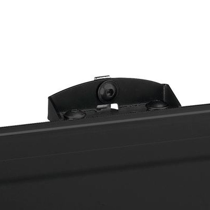 Premier Mounts Symmetry Interface Bar SYM-IB-11B, integrated webcam mounted above a display