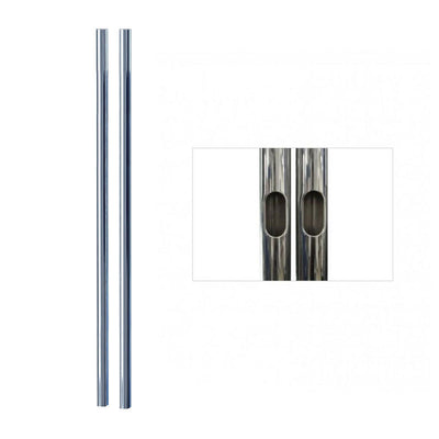 Premier Mounts Set of 84 inch Replacement Chrome Poles T84