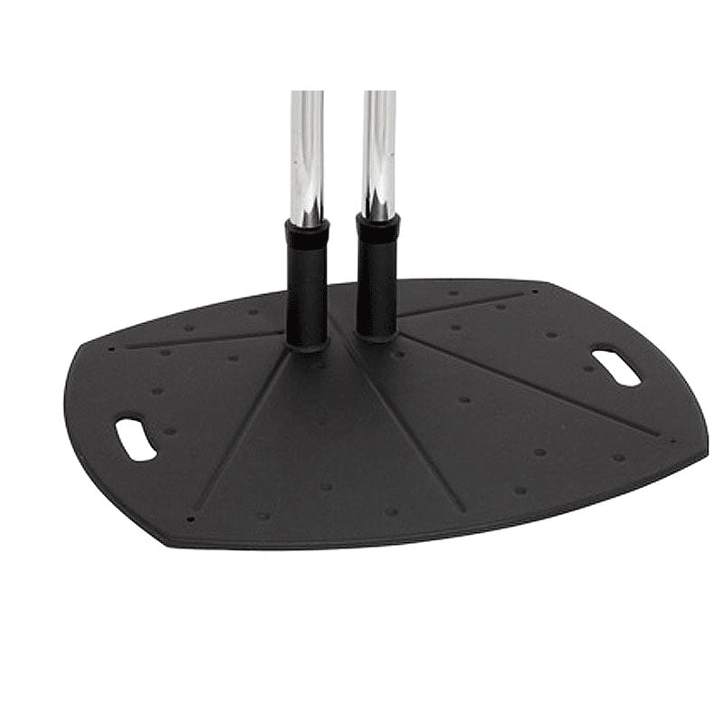 Premier Mounts LTWT TV Stand TL60B-PFDM2, dual-pole floor display stand base plate