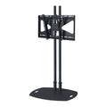Premier Mounts 72 inch Black Lightweight Floor Stand with Tilt Mount for Large Screens TL72B-MS2