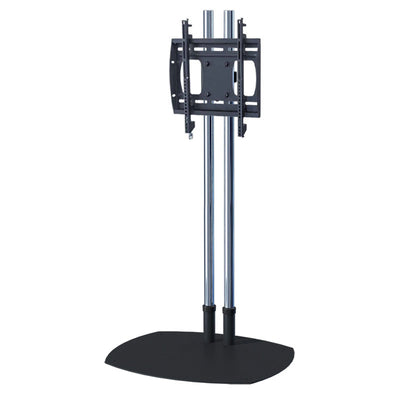 Premier Mounts TV Stand (72 Inch, Flat, Portrait, Landscape, Chrome) TS72-P